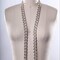 1 Yard 20mm Silver Metal Flattened Links Heavy Duty Aluminum Chain Trim for Jewelry and Bag Straps